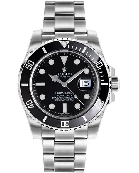 rolex submariner oyster black